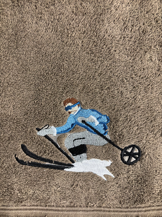 SKI MAN håndkle mocca
